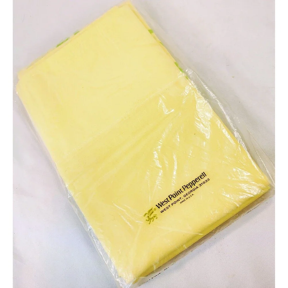 West Point Pepperell Permanent Press Percale Irregulars Standard Pillowcases NEW
